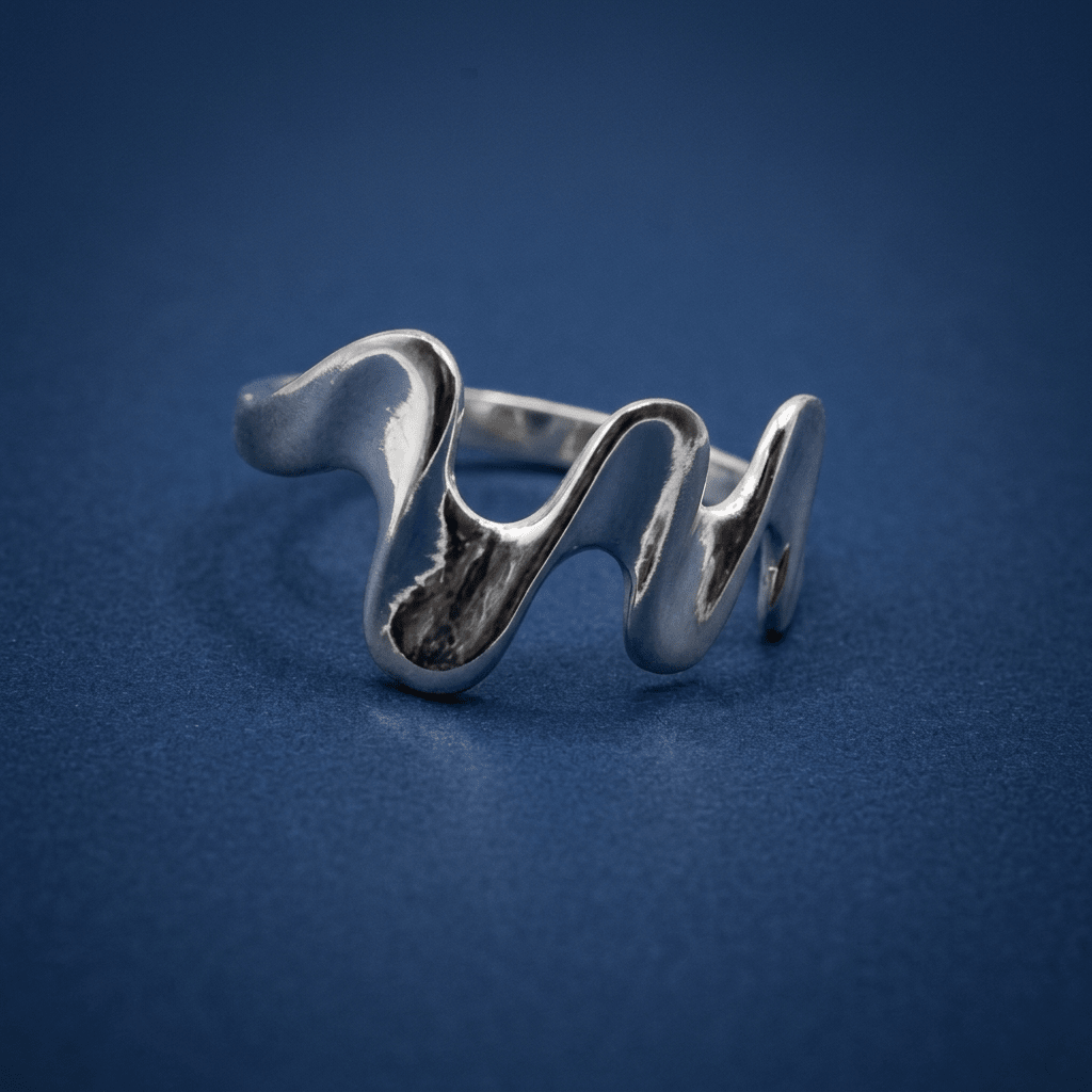 'Posiedon' Wave Ring - Stellify Jewellery