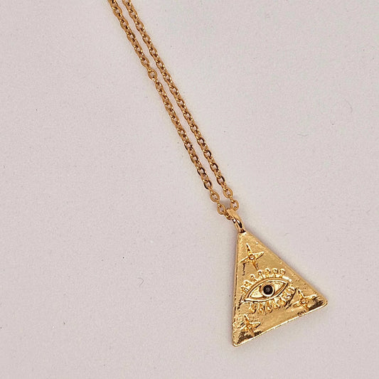 All seeing Protection Talisman necklace