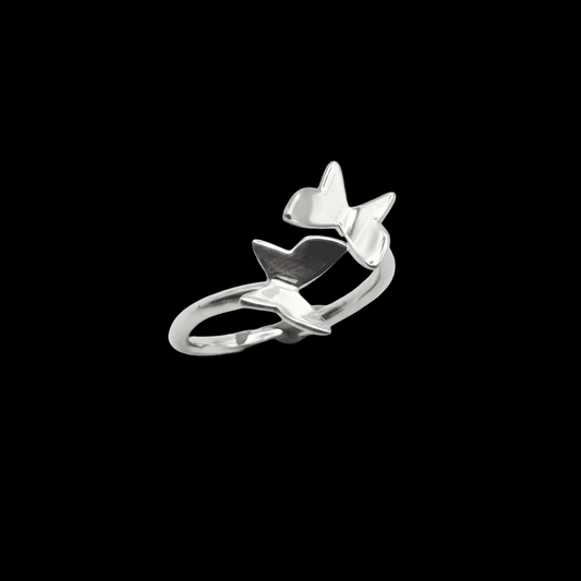Butterfly Embrace Adjustable Ring - Stellify Jewellery