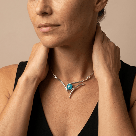 Malaya Courage Collection Sterling Silver Necklace - Stellify Jewellery