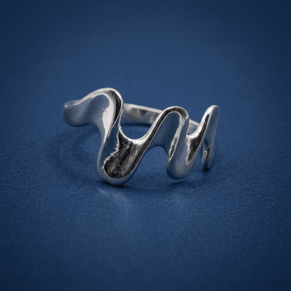 'Posiedon' Wave Ring - Stellify Jewellery