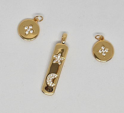 Steorra Star and Moon Necklace - Stellify